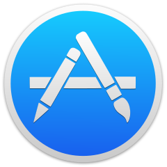Logo de App Store(CCO) - https://commons.wikimedia.org/wiki/File:App_Store_OS_X.svg