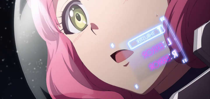 Captura de pantalla del trailer del anime Kanata no Astra.