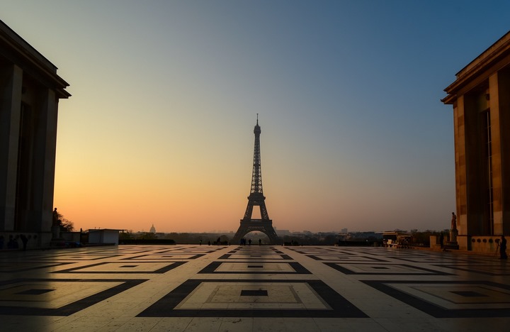 Paisajes hermosos: Torre Eiffel