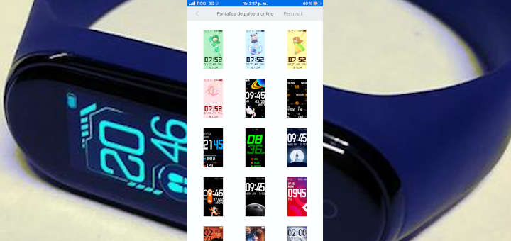Cambiar fondo de la Xiaomi Mi Band 4 en IOS (iPhone)