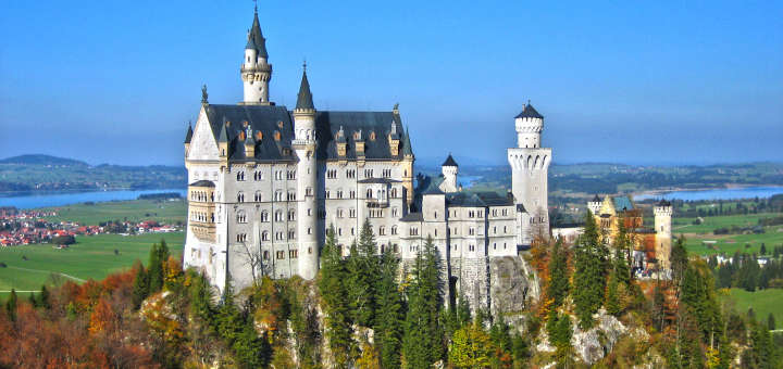 Paisajes hermosos: Castillos alemanes
