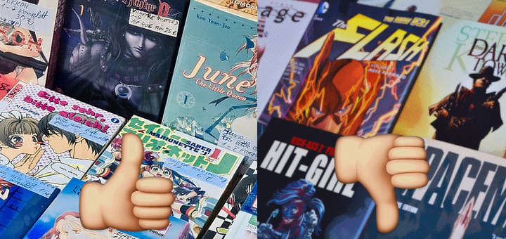 ¿Por qué hoy en día el manga vende más que el comic a nivel mundial?