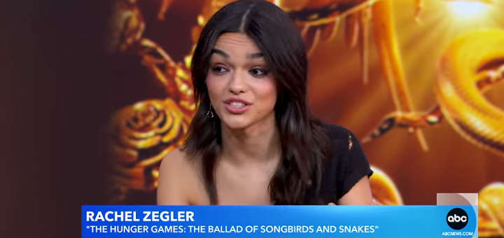 Rachel Zegler en Good Morning America (YouTube)