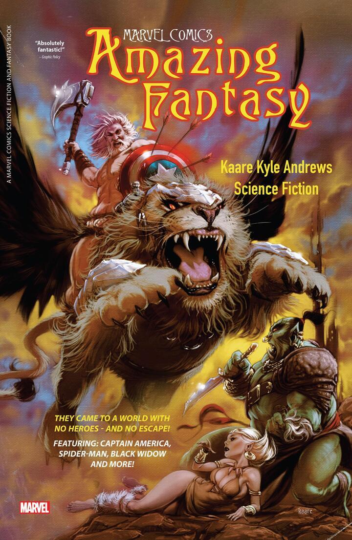 'Amazing Fantasy' de Kaare Kyle Andrews se publicó el 28 de julio de 2021 por la editorial Marvel Comics.