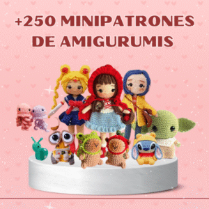 Ebook de +250 MINIPATRONES DE AMIGURUMIS
