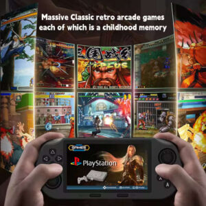 Nueva consola de juegos portátil Retro SF3000, máquina de juegos con pantalla IPS de 4,5 pulgadas, Mini reproductor de juegos portátil inalámbrico para niños, regalo para niños