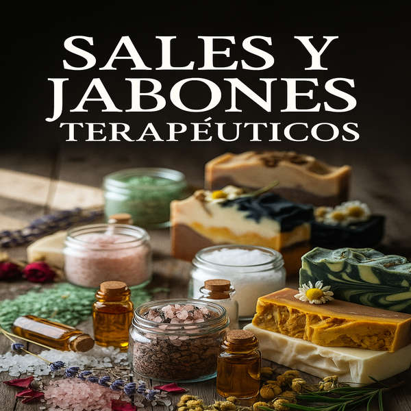Sales y Jabones Terapéuticos - Guía fácil para emprender desde casa