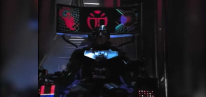 Fotograma de Lord Dread sentado en su trono de Vulcania.