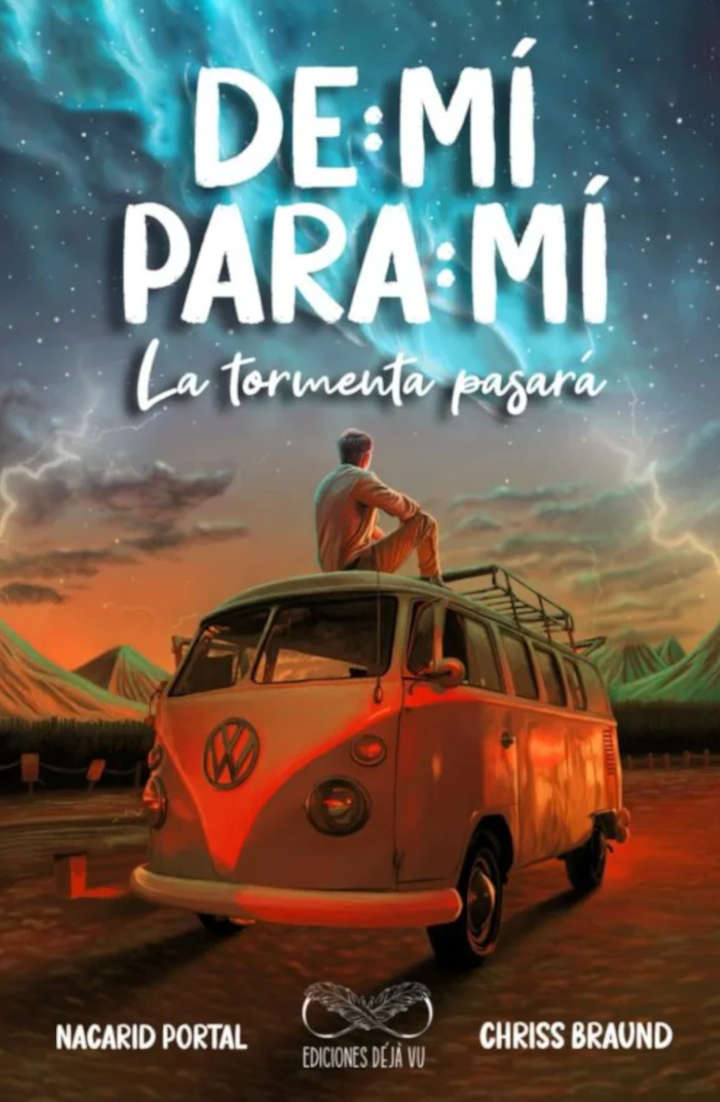 Portada de De Mí Para Mí: La Tormenta Pasará de Nacarid Portal Arráez y Chriss Braund