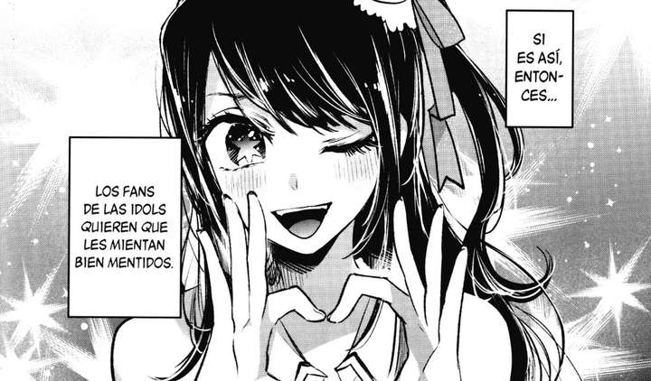 Viñeta de 'Oshi No Ko' de Aka Akasaka.