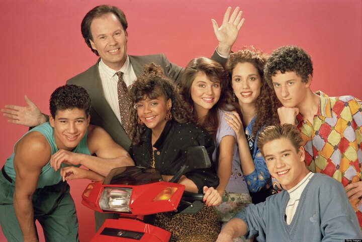 Foto del elenco de Saved by the Bell (Salvado por la campana).