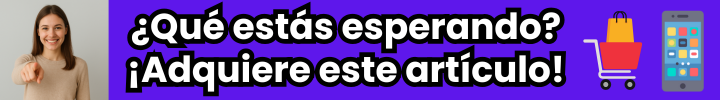 ¿Qué estás esperando? ¡Adquiére este artículo!