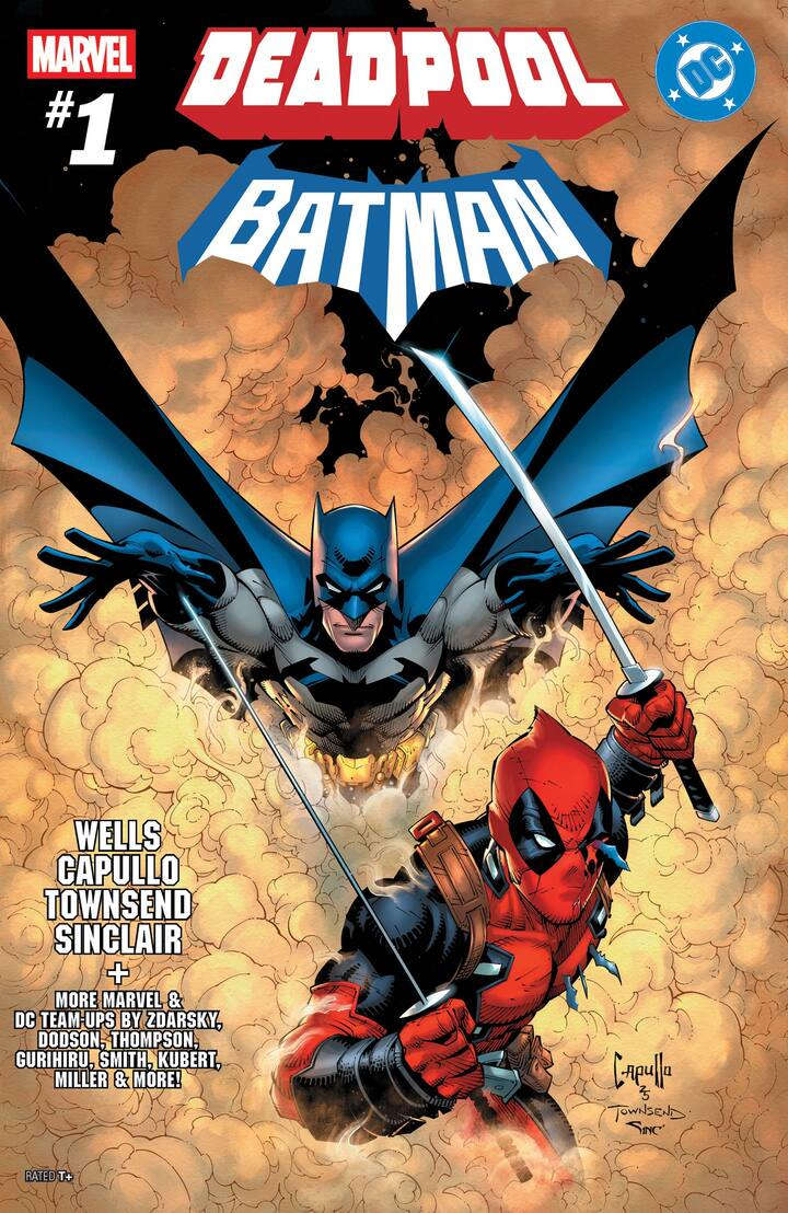 Portada de Deadpool/Batman (2025) #1 de Marvel Comics