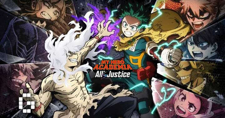 Imagen de personajes de MY HERO ACADEMIA: All’s Justice.