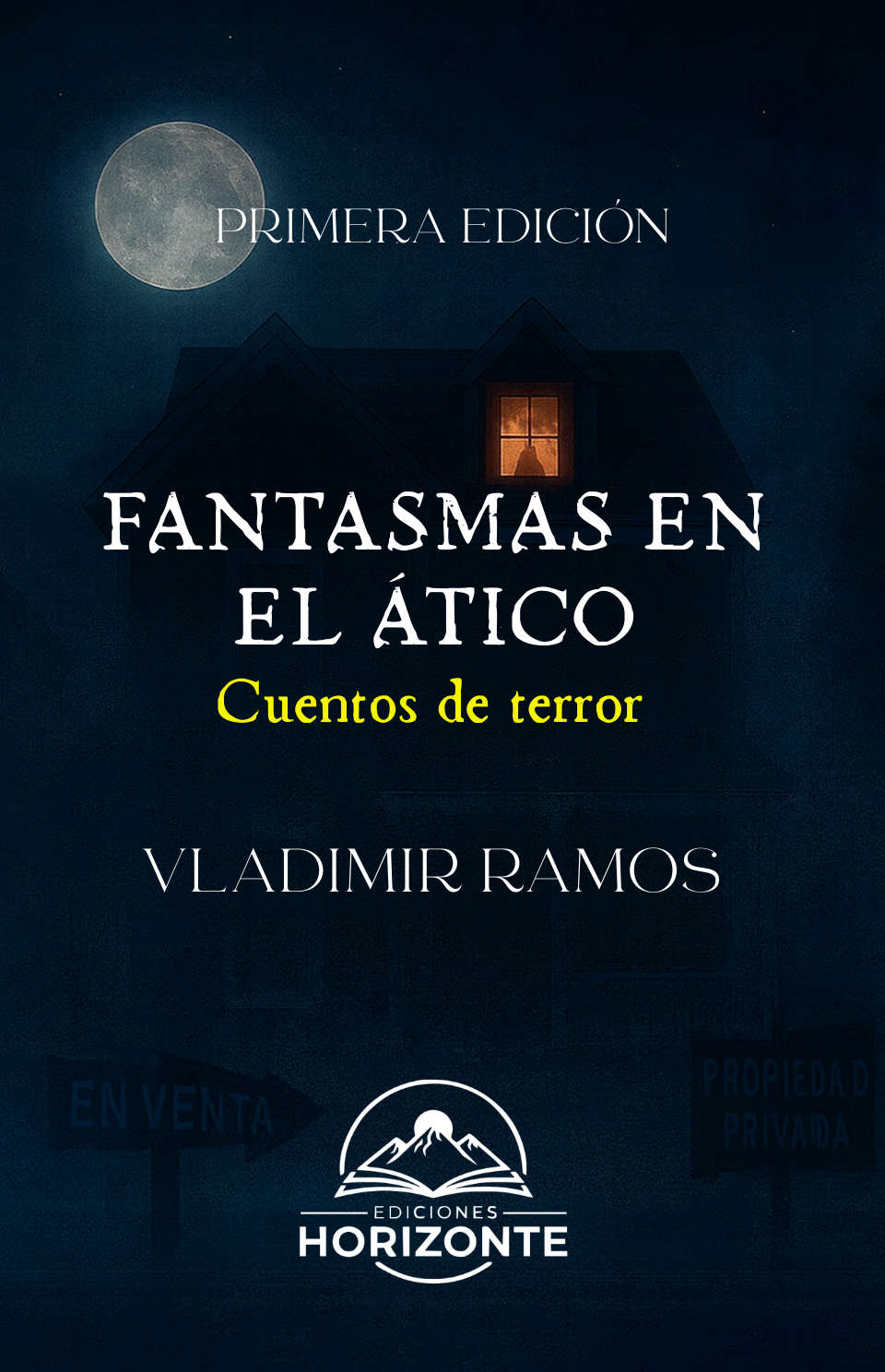 Portada de mi libro 'Fantasmas en el ático'.