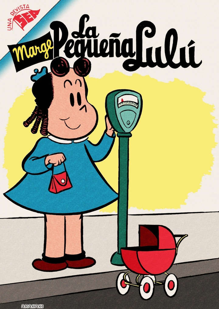 Portada de La Pequeña Lulú No.65 de Sociedad Editora América (SEA).