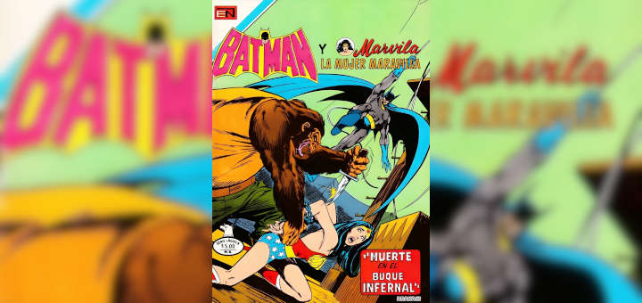 Portada del ejemplar de Batman - Año XXVIII N°2-1037 de Editorial Novaro.